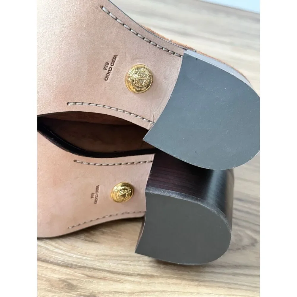 Veronica Beard Carmen Suede Western Booties US 6 $495